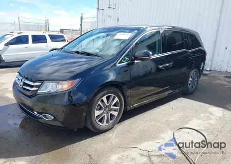 2016 Honda Odyssey Touring/Touring Elite z USA, uszkodzony, nr VIN 5FNRL5H93GB162523